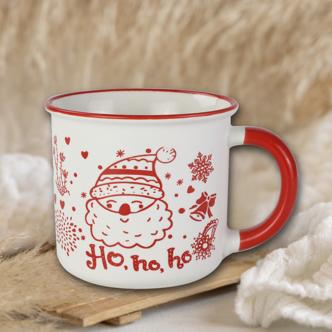 Christmas Mug – Ho, Ho, Santa