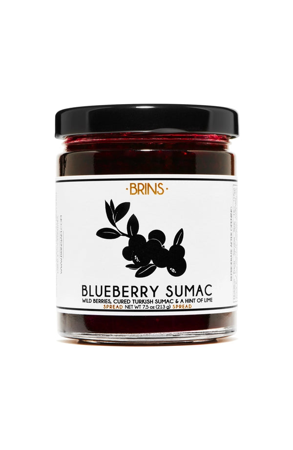 BRINS Wild Blueberry Sumac Spread and Preserve - 7.5 oz.