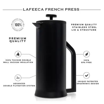 Lafeeca French Press Tea & Coffee Maker