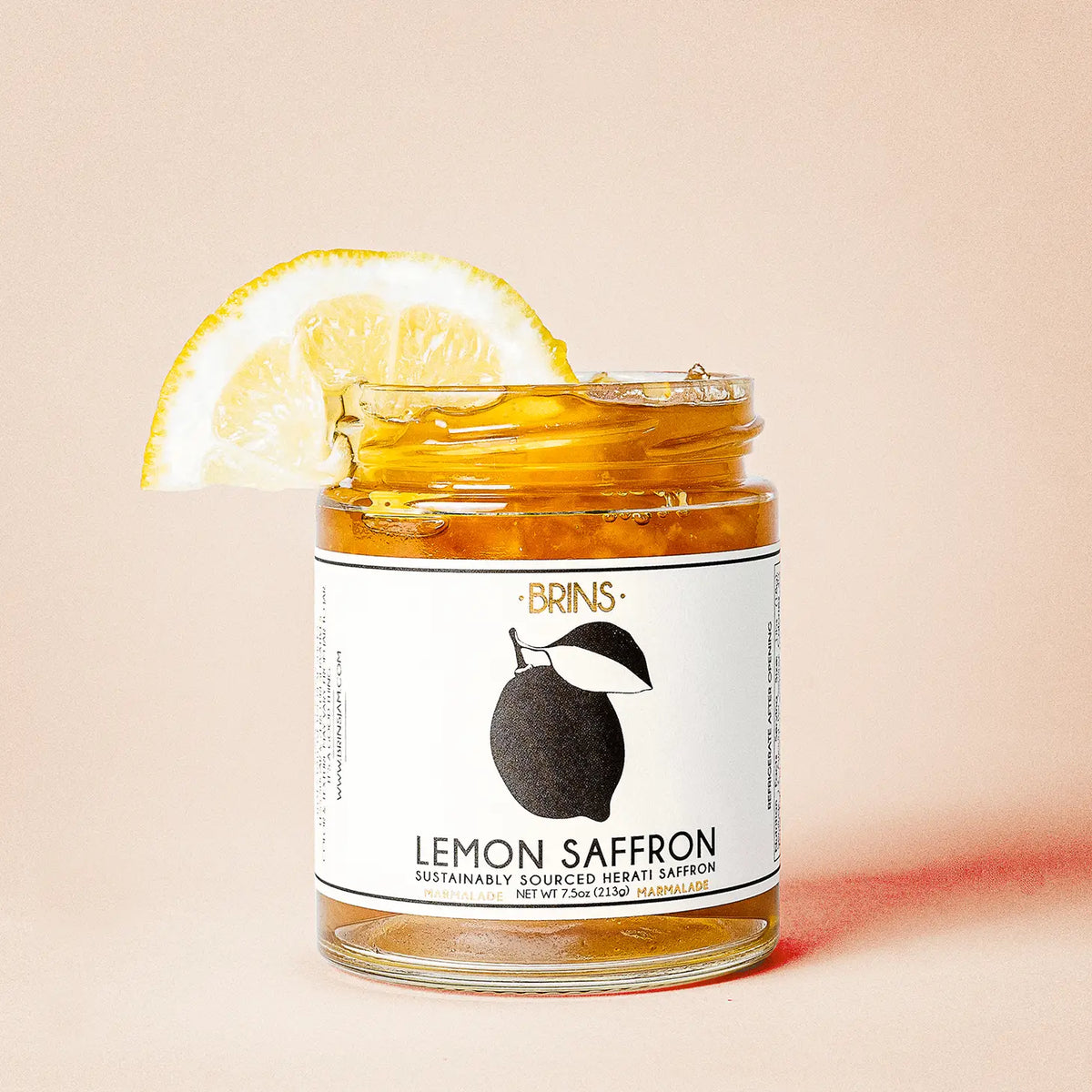 Brins Lemon Saffron Marmalade, 7.5 oz.