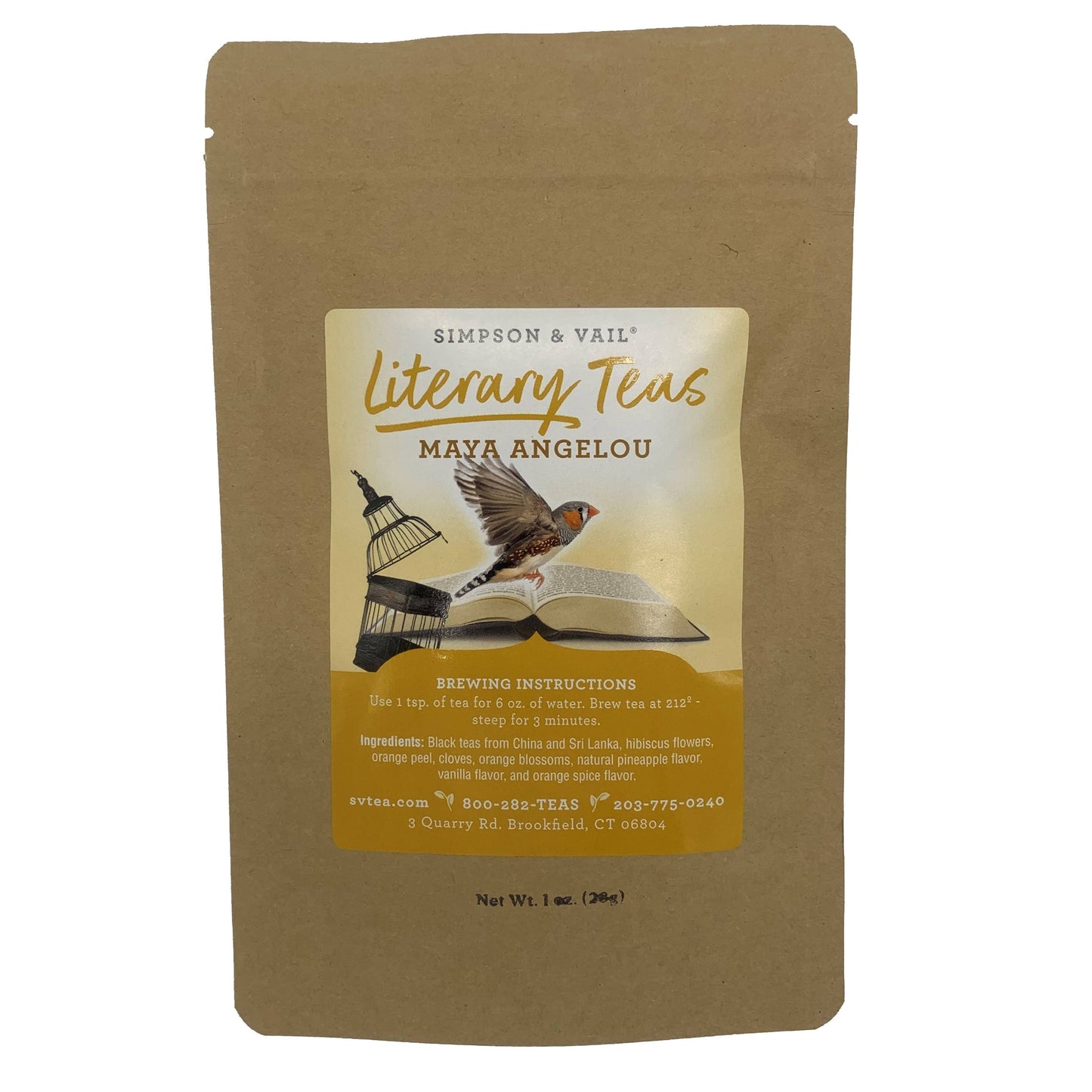 Maya Angelou's Black Tea Blend - 1 Ounce Packet
