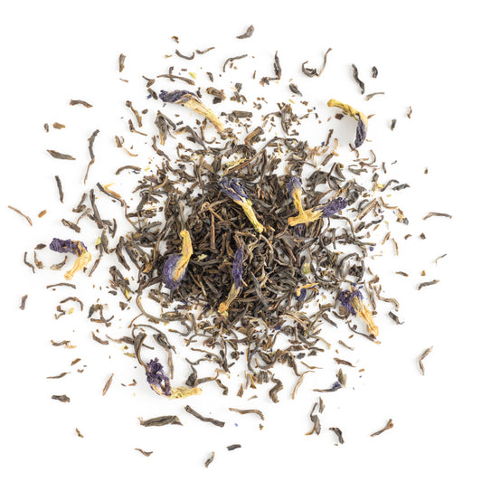 Jasmine Green Tea with Butterfly Blue Pea Flowers