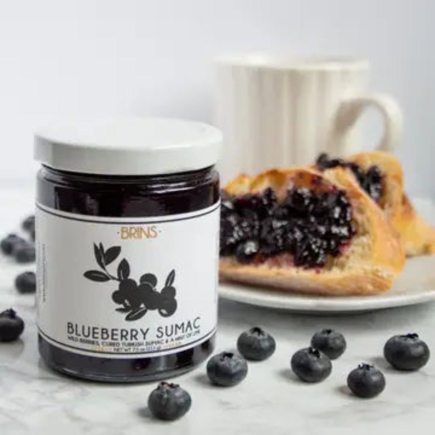 Wild Blueberries Sumac Spread - Brins