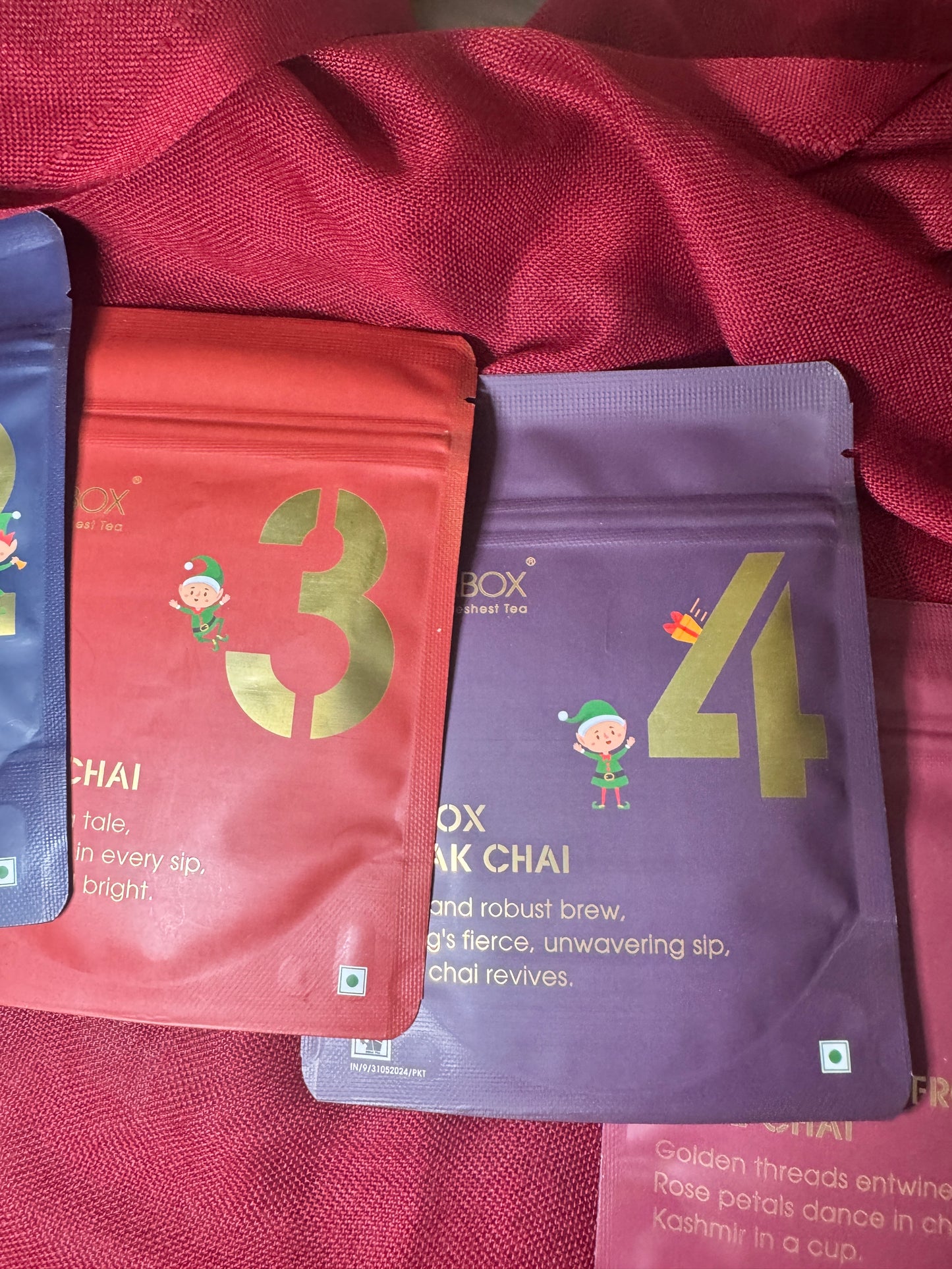 12 Days of Chai Countdown with Free Valencia Glass Teacup & Ideal Teaspoon) - 50% off