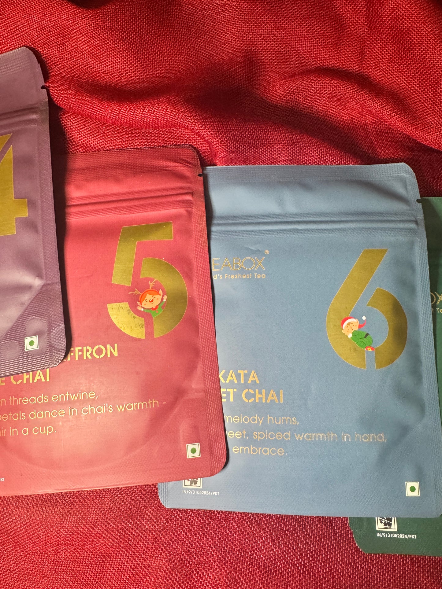 12 Days of Chai Countdown with Free Valencia Glass Teacup & Ideal Teaspoon) - 50% off