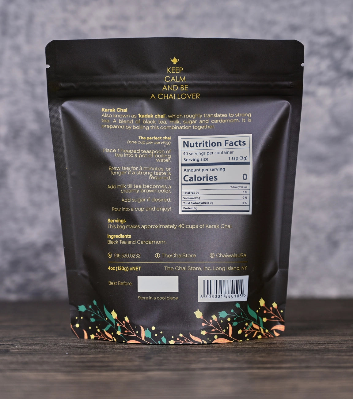 Karak Chai - Organic - Chaiwala