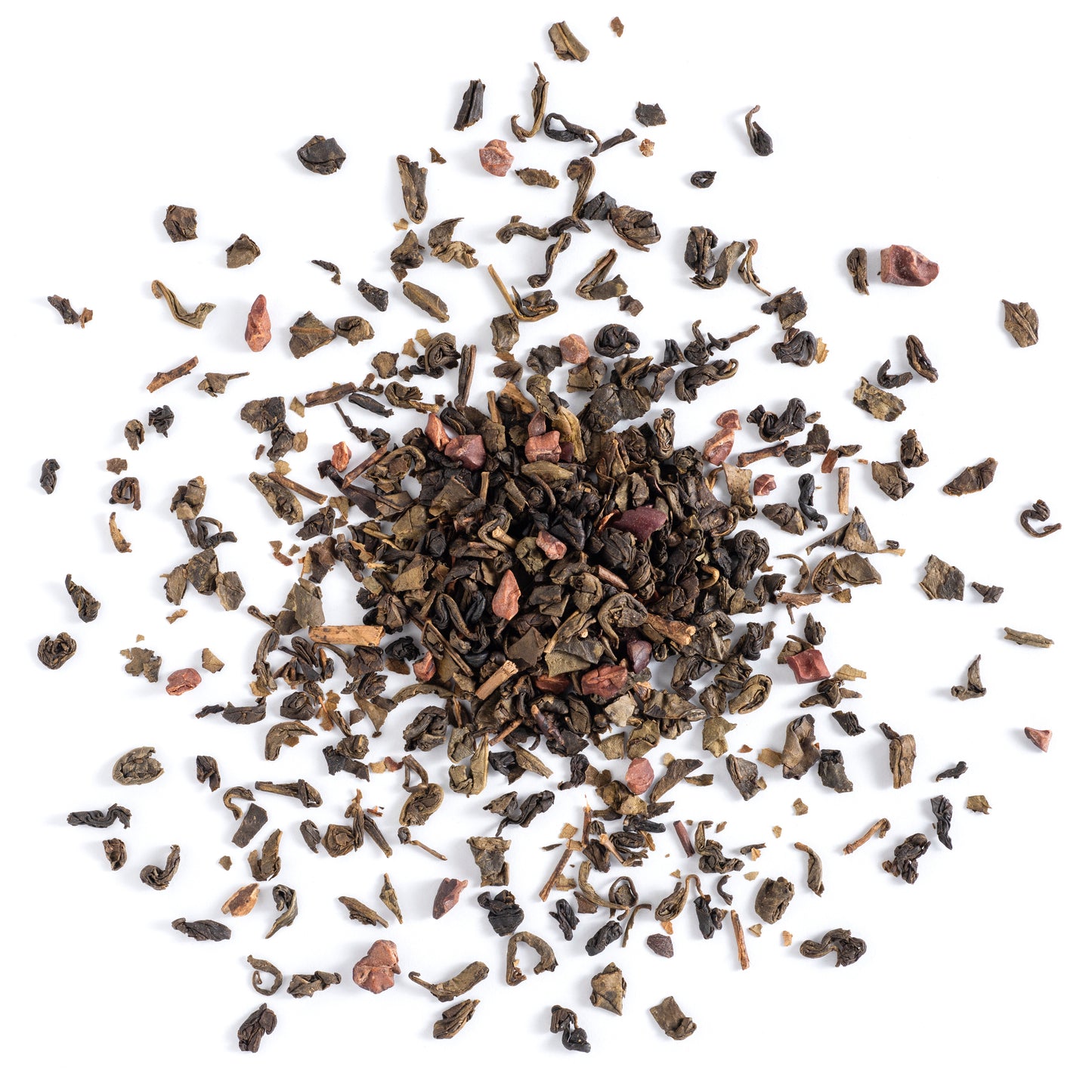 Green tea with cacoa nibs,chocolate, blackberry, inspired by Mary Shelley's novel, Frankenstein