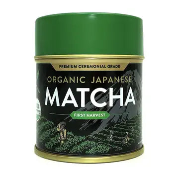 Matcha - 1st Harvest Ceremonial Japanese Matcha Powder, 100% Organic Certified, 1.05 oz/30 g,