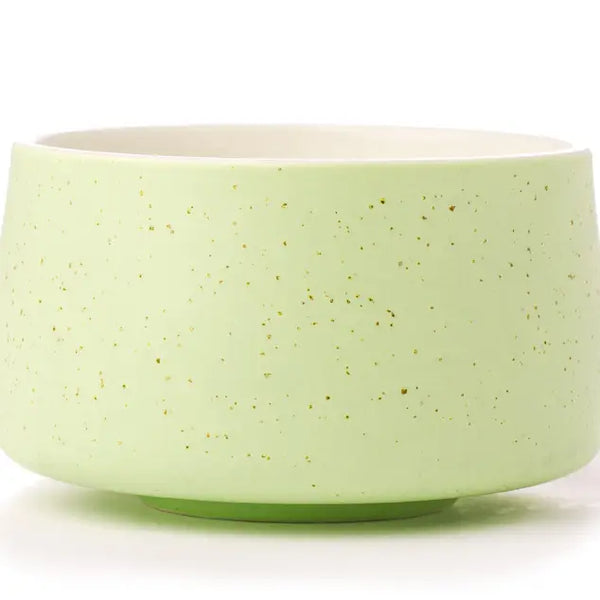 Matcha Ceramic Tea Bowl - Pistachio Color