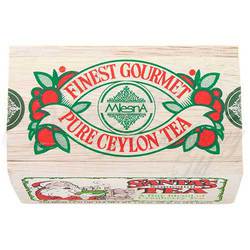 Santa's Tea in decorative wooden box w/25 tea bags