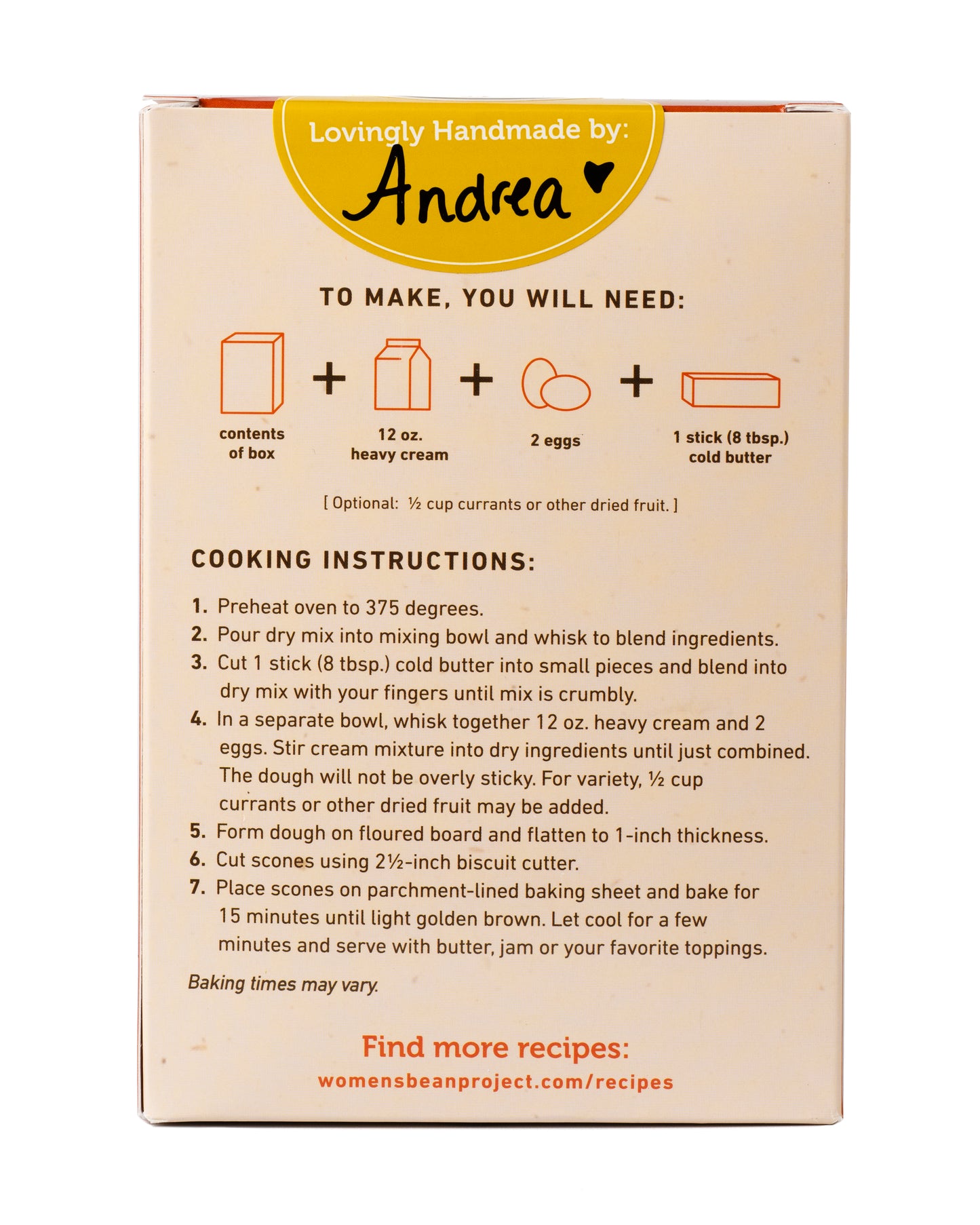 DTR Cream Scone Mix - 5-Pack (25% off)