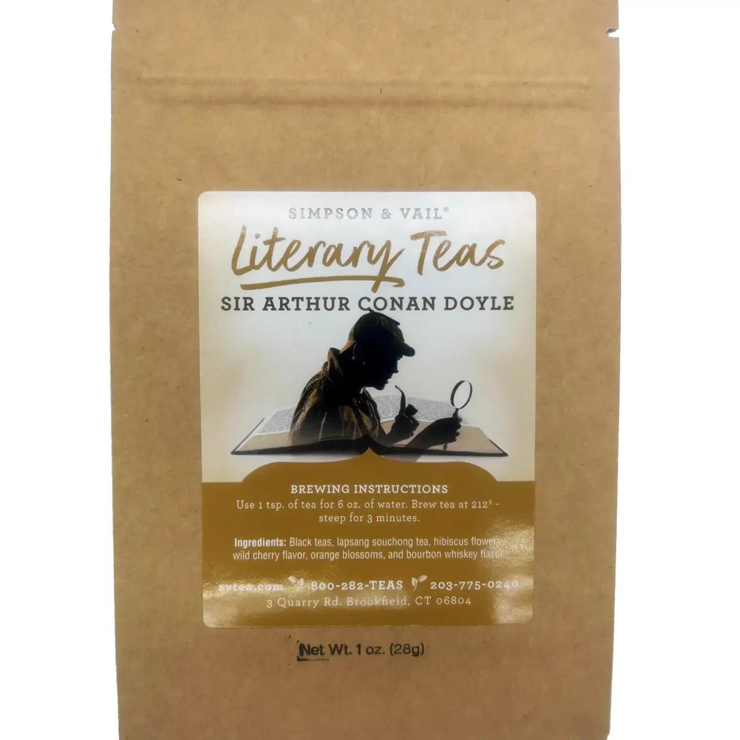 Sir Arthur Conan Doyle Black Tea, 1 oz.
