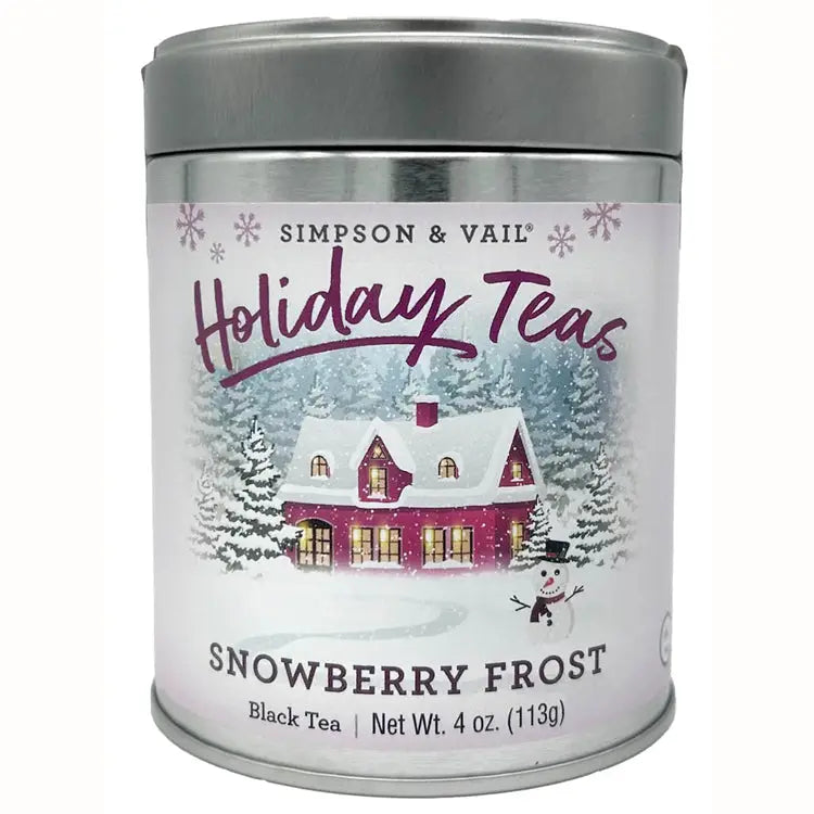 Simpson & Vail Holiday Teas Snowberry Frost Black Tea