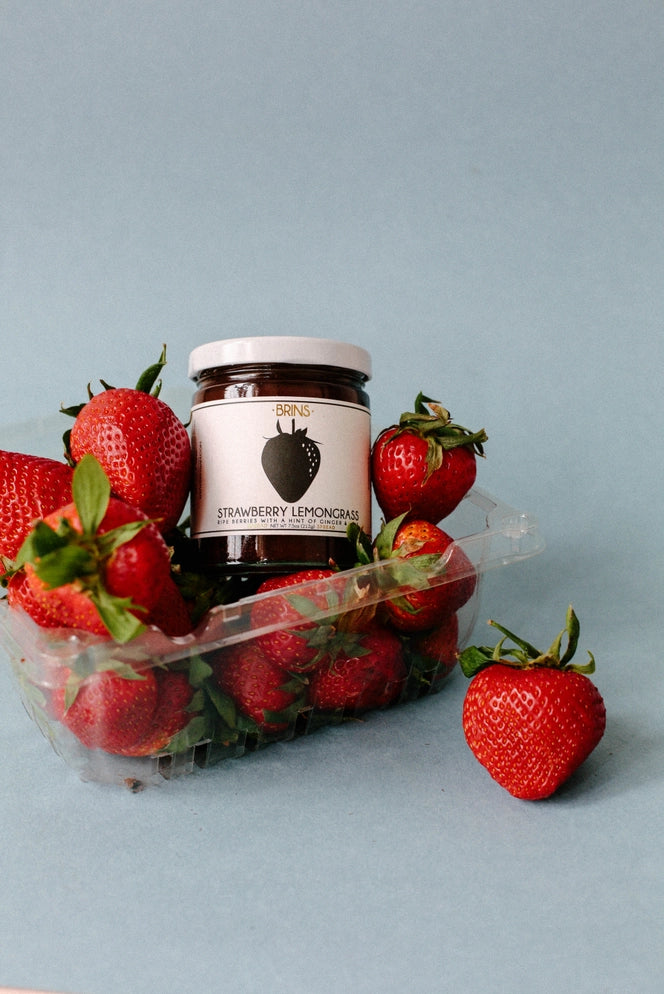 BRINS Strawberry Lemongrass Spread and Preserve