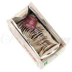 Santa's Tea in decorative wooden box w/25 tea bags