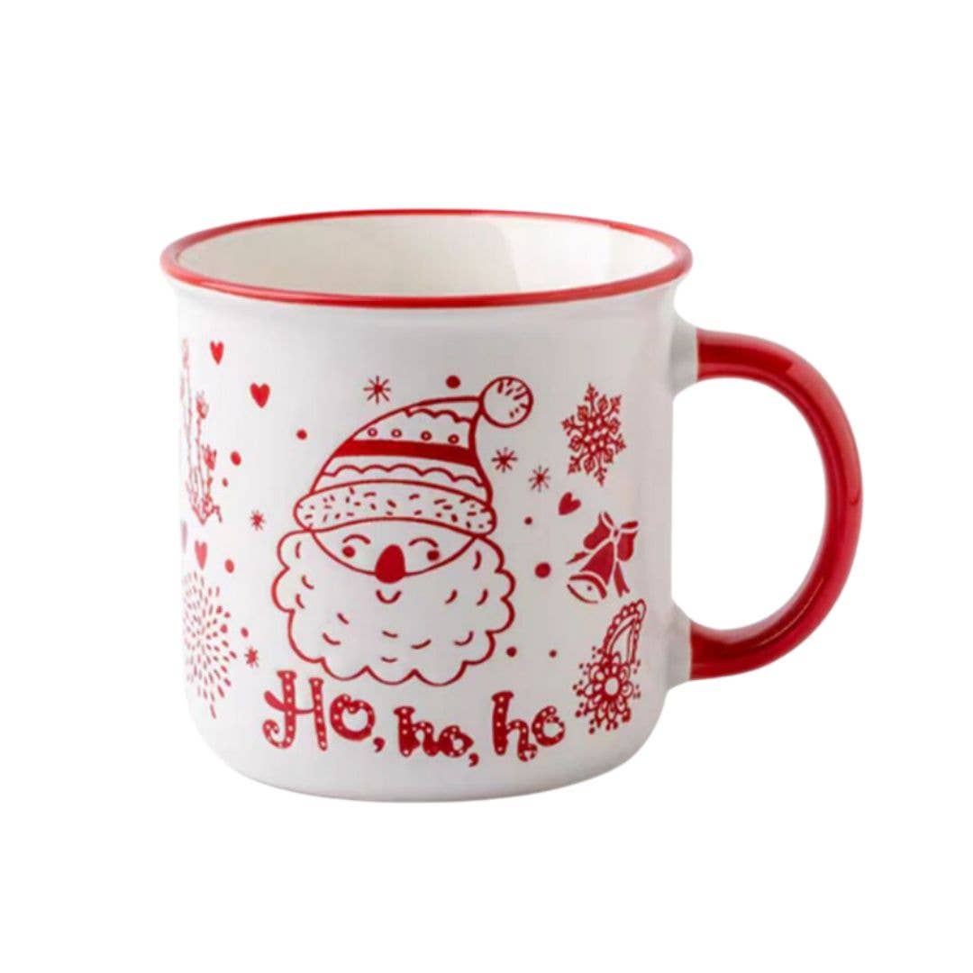 Christmas Mug – Ho, Ho, Santa