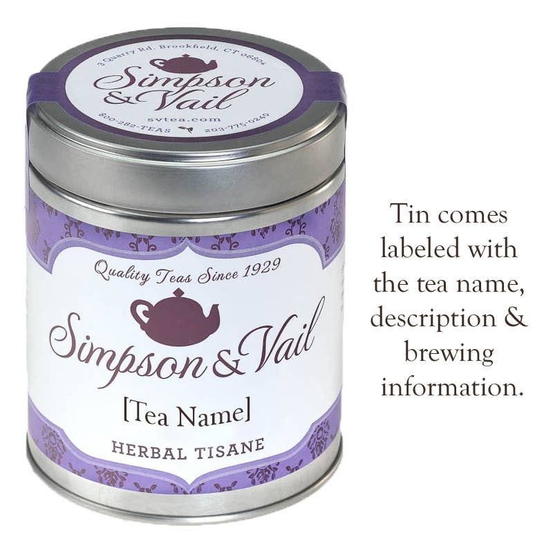 Lavender Lace Herbal Tisane Blend - 4 Ounce Tin