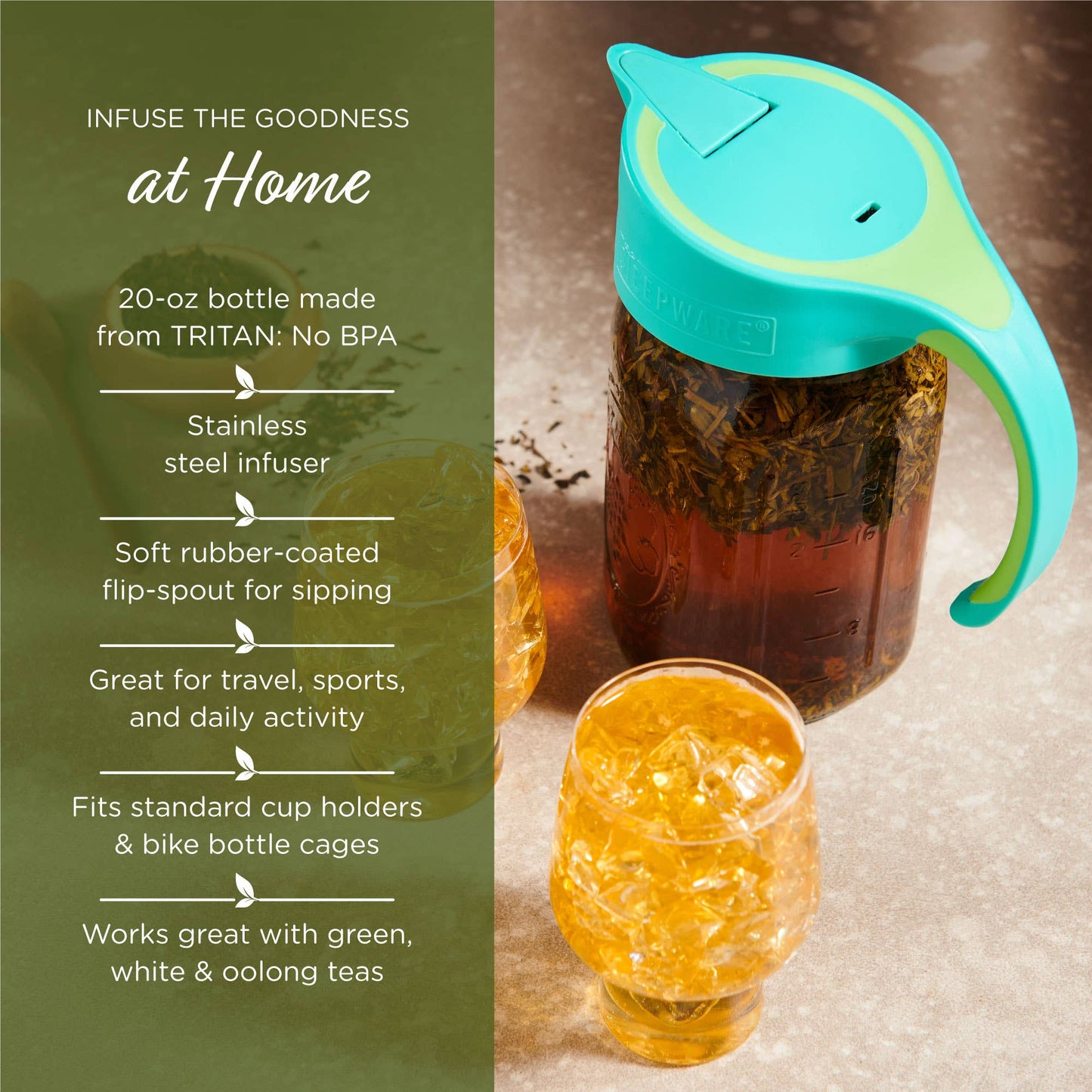 Craft Cold Brew Filter,  Mellow Mint Color