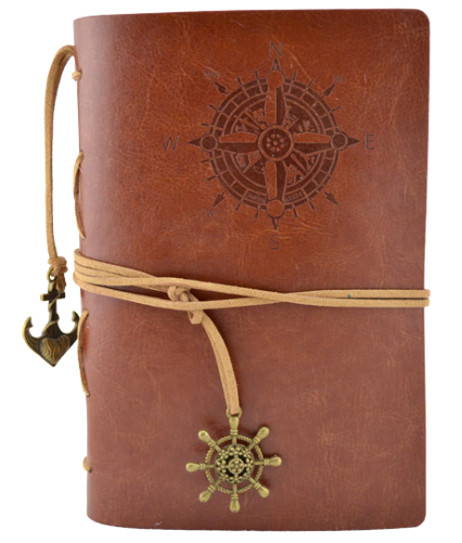 Journal - Compass - Brown