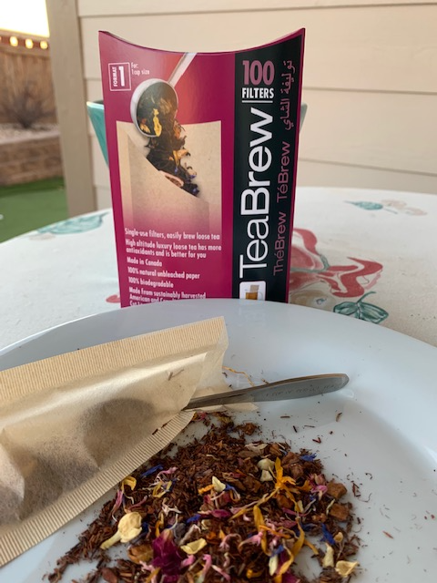 Tea Brew Filters, 1 cup size (100 filters/box)