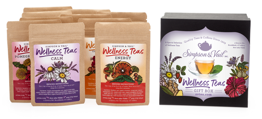 Simpson & Vail Wellness Herbal Tea Sampler - Gift Box