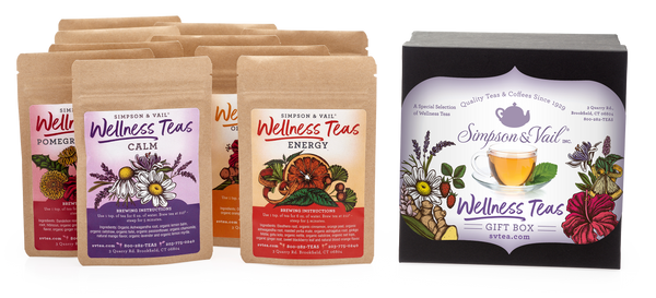 Wellness Herbal Tea Sampler - Gift Box
