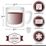 Epare Retro Tea/Coffee Mugs (set of 2 mugs)