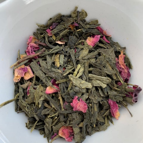Kyoto Sencha Cherry Rose Green