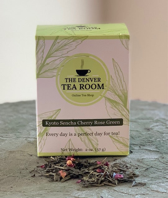 Kyoto Sencha Cherry Rose Green Tea
