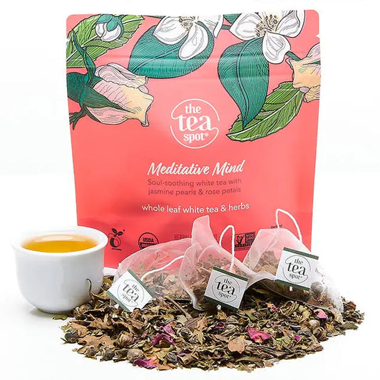 Meditative Mind, Organic Tea - 15 Pyramid Sachets