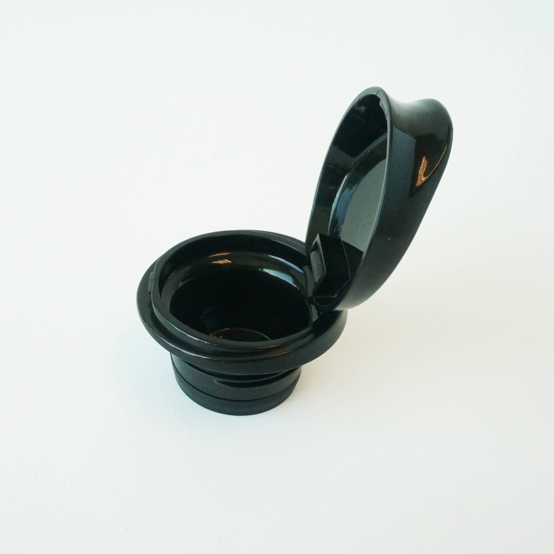 black lid for Timolino Omni Steel Vacuum Insulated Tea Traveler